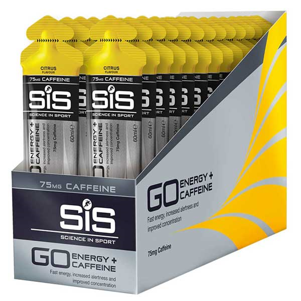 SIS Go Plus Caffeine Gels 30 x 60ml